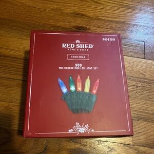 Red Shed Multicolor LED String Lights